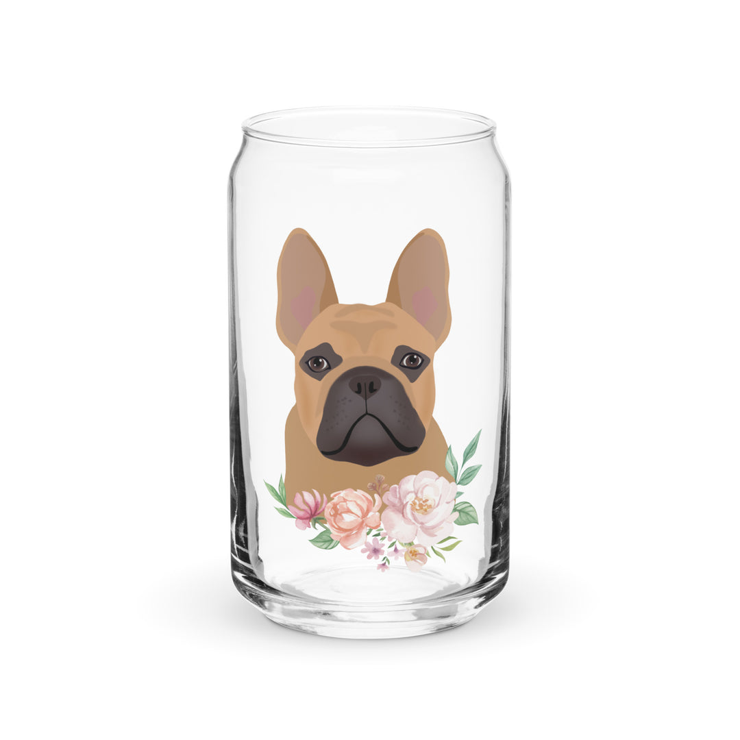 Can-shaped Glass - French Bulldog