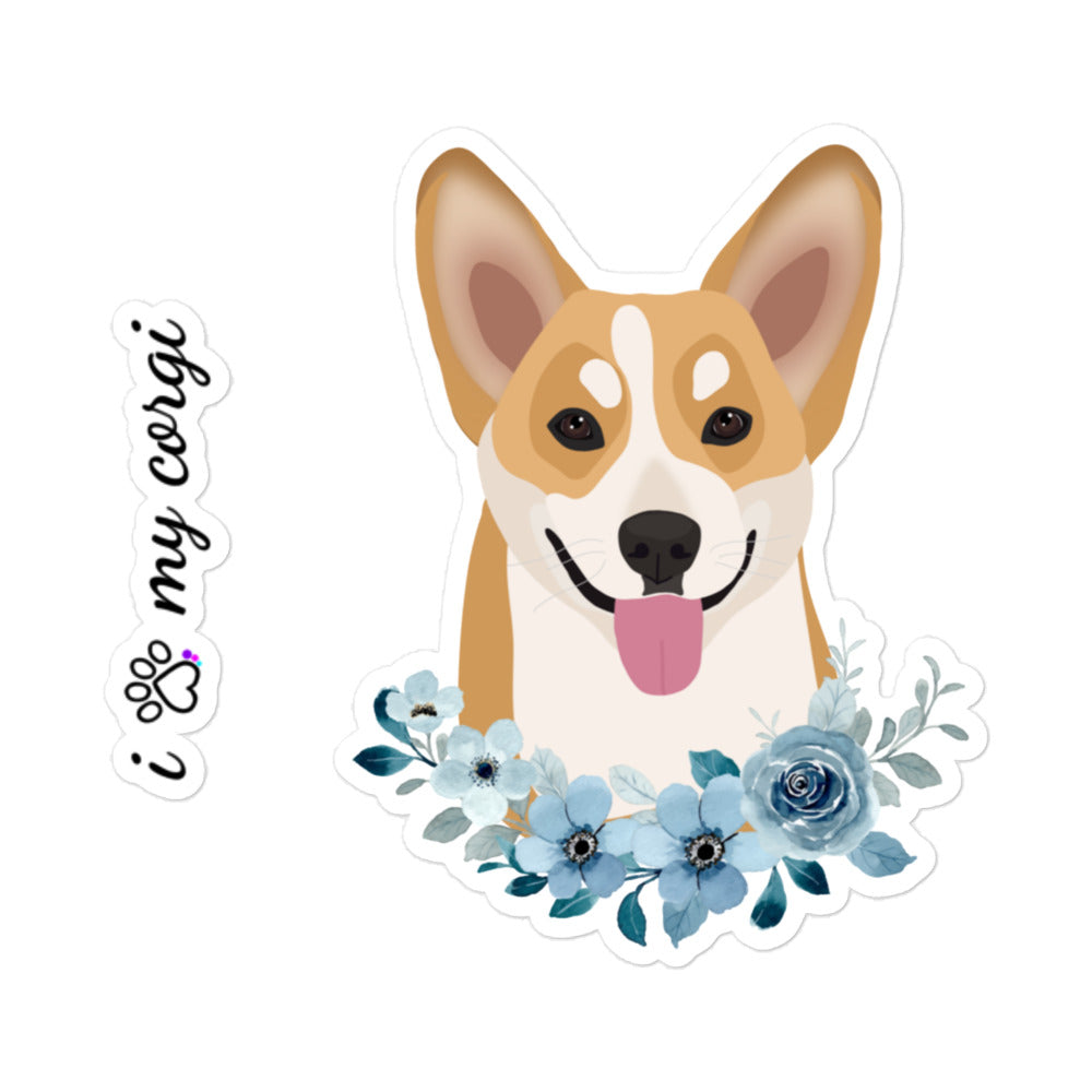 Bubble-free Stickers - Corgi