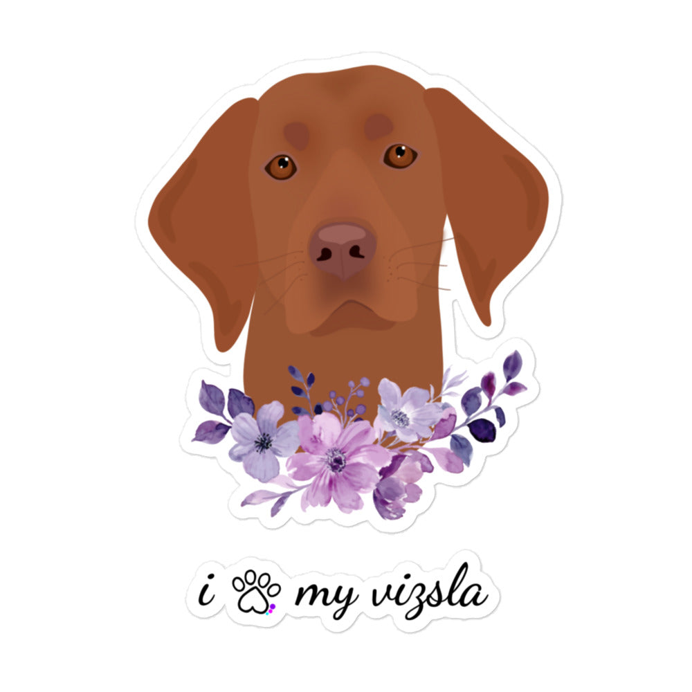 Bubble-free Stickers - Vizsla