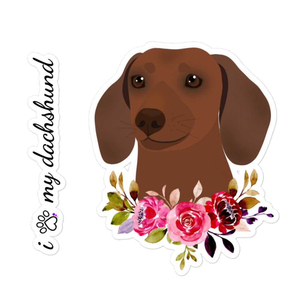 Bubble-free Stickers - Dachshund