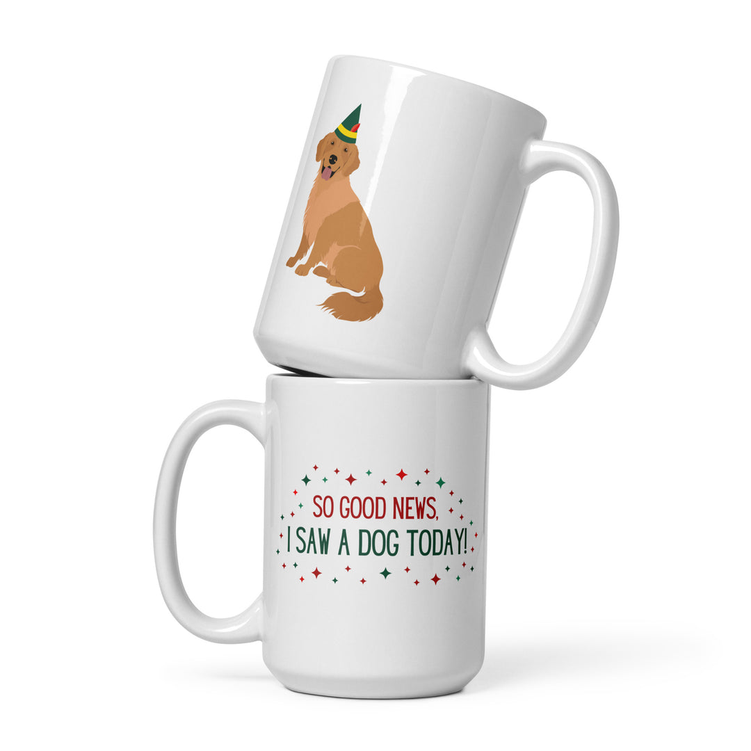 Good News White Glossy Mug