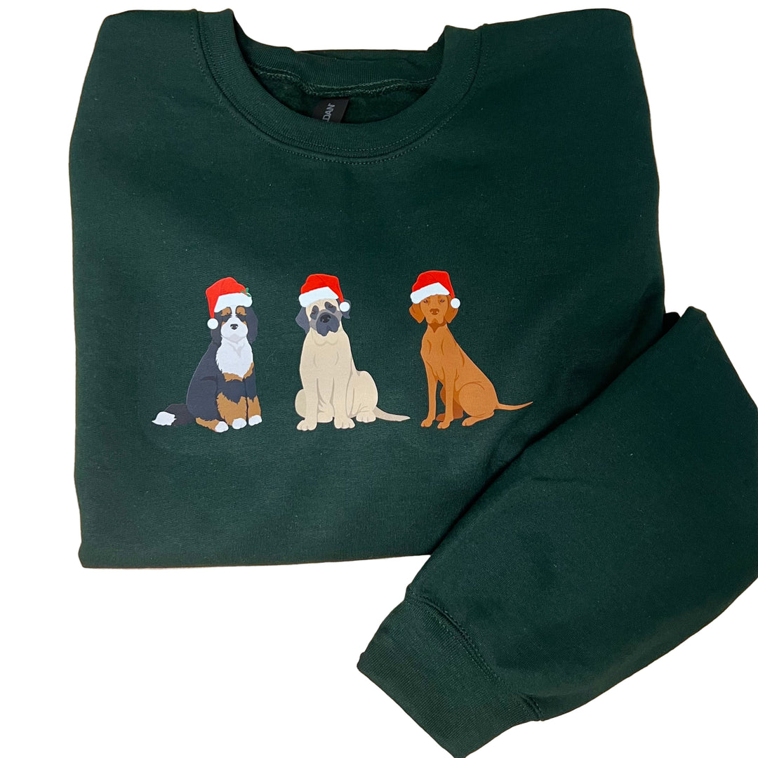Unisex Sweatshirt - Holiday Pups