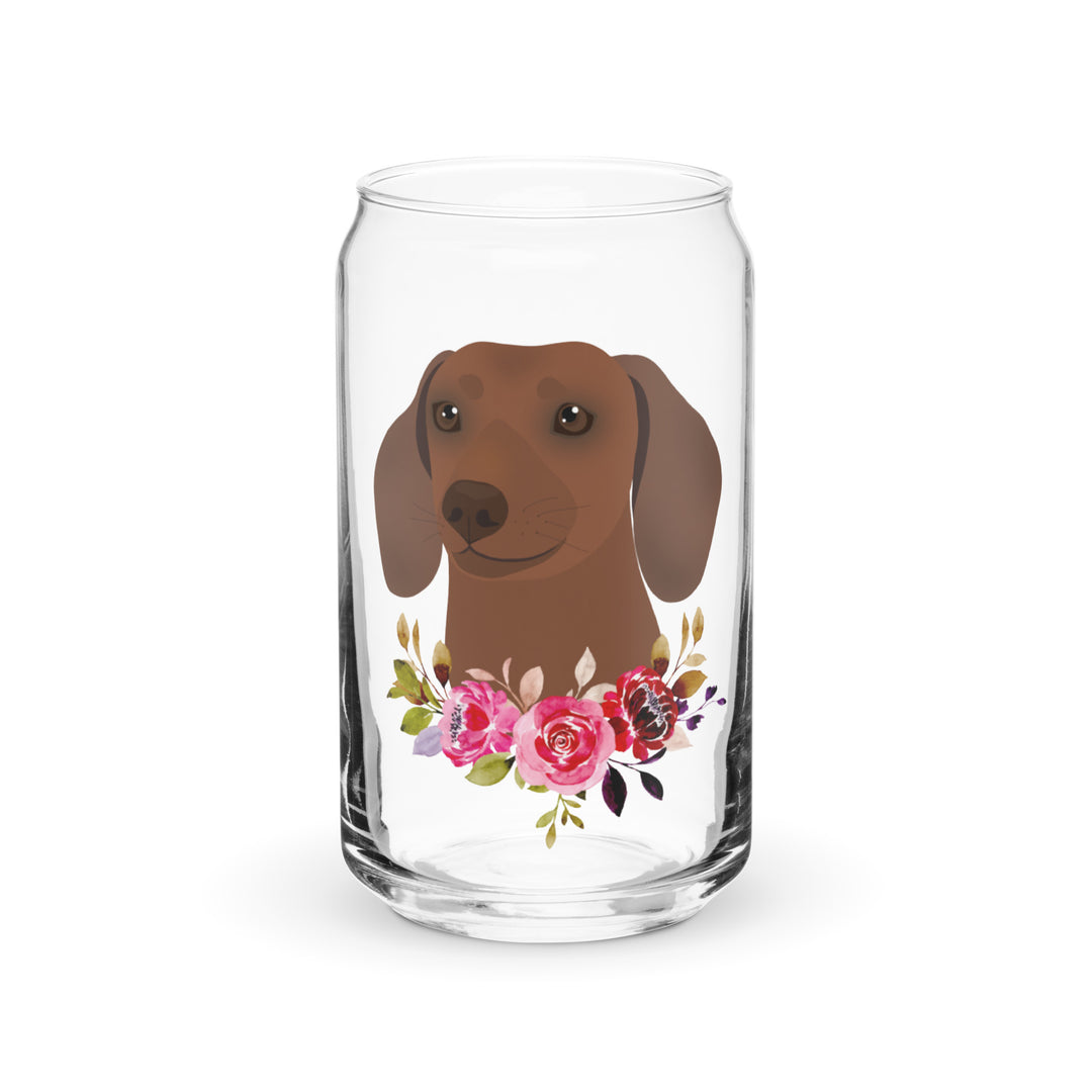 Can-shaped Glass - Dachshund