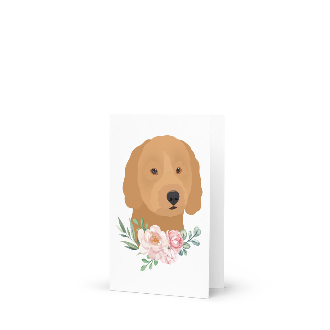 Greeting Card - Goldendoodle