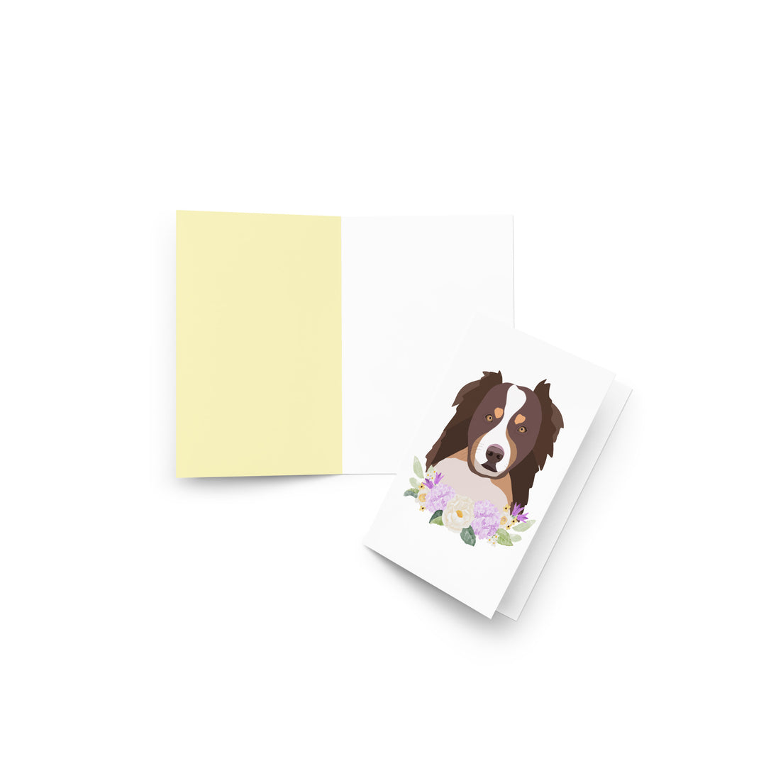 Greeting Card - Australian Shepherd