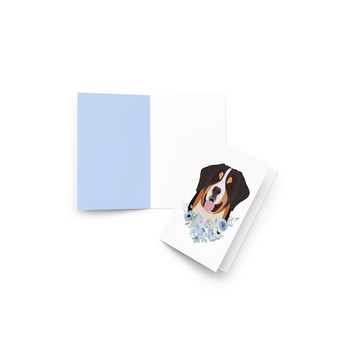 Greeting Card - Bernese Mountain Dog