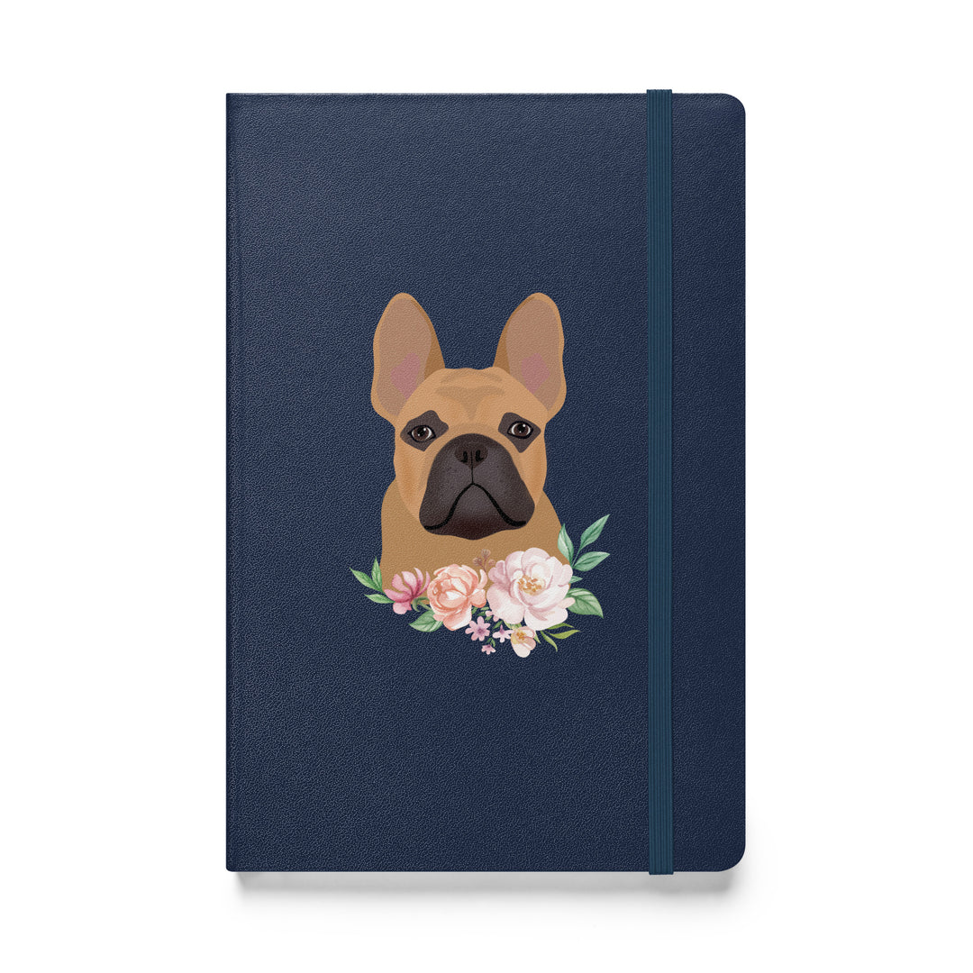 Hardcover Bound Notebook - French Bulldog