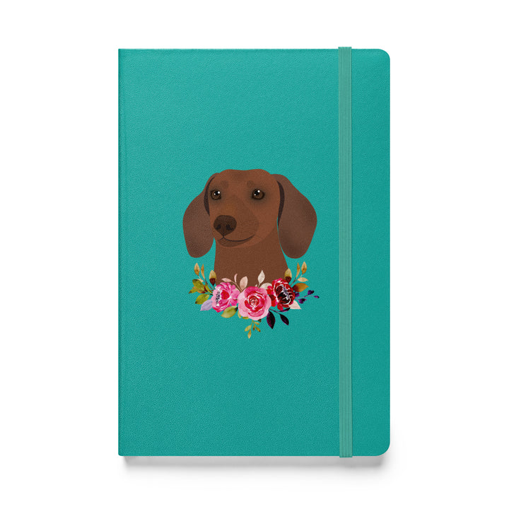 Hardcover Bound Notebook - Dachshund