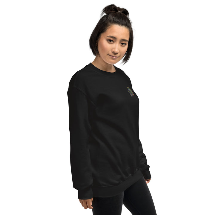 Embroidered Unisex Sweatshirt - Funky Ghost