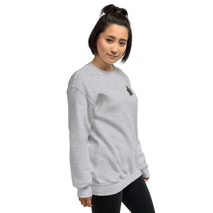 Embroidered Unisex Sweatshirt - Funky Ghost